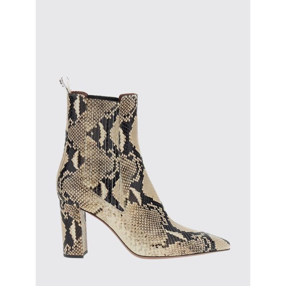 Paris Texas Women Anja Python-Print Leather Chelsea Boots Paris Texas